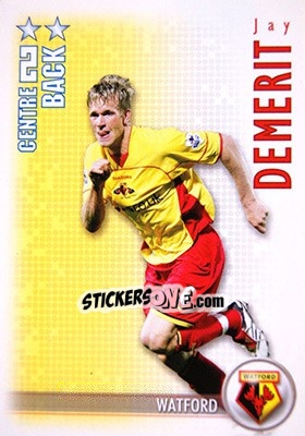 Sticker Jay Demerit - Shoot Out Premier League 2006-2007 n. 312 - Magicboxint