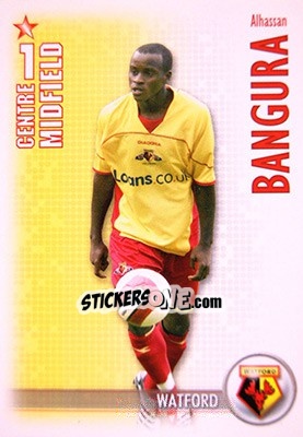 Sticker Alhassan Bangura - Shoot Out Premier League 2006-2007 - Magicboxint