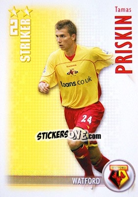 Sticker Tamas Priskin - Shoot Out Premier League 2006-2007 - Magicboxint