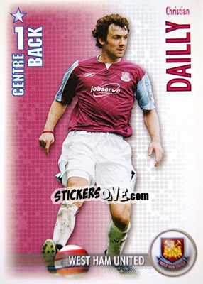 Cromo Christian Dailly - Shoot Out Premier League 2006-2007 - Magicboxint