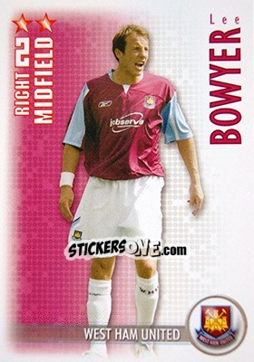 Sticker Lee Bowyer - Shoot Out Premier League 2006-2007 n. 335 - Magicboxint