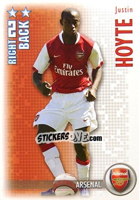 Sticker Justin Hoyte - Shoot Out Premier League 2006-2007 n. 2 - Magicboxint