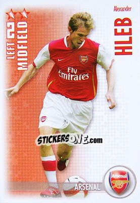 Sticker Alexander Hleb - Shoot Out Premier League 2006-2007 n. 12 - Magicboxint