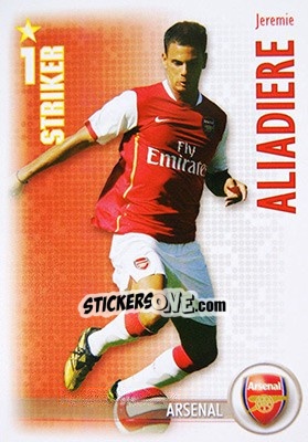 Figurina Jeremie Aliadiere - Shoot Out Premier League 2006-2007 - Magicboxint