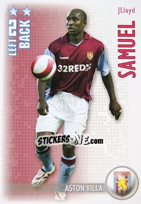 Sticker Jlloyd Samuel - Shoot Out Premier League 2006-2007 - Magicboxint