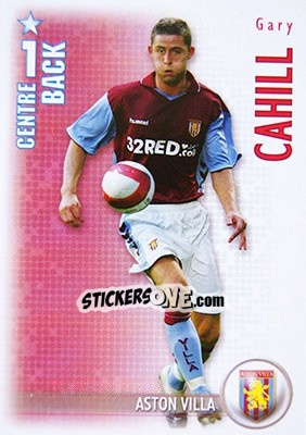 Sticker Gary Cahill - Shoot Out Premier League 2006-2007 - Magicboxint