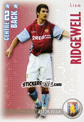 Sticker Liam Ridgewell - Shoot Out Premier League 2006-2007 n. 26 - Magicboxint