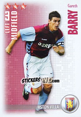 Sticker Gareth Barry - Shoot Out Premier League 2006-2007 n. 29 - Magicboxint