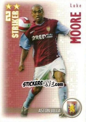 Sticker Luke Moore - Shoot Out Premier League 2006-2007 - Magicboxint