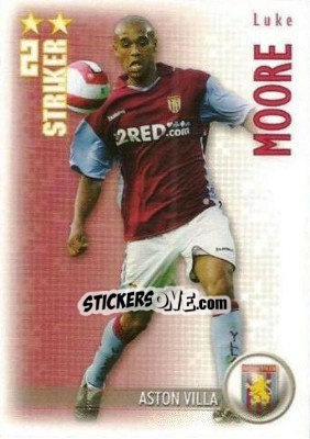 Sticker Luke Moore - Shoot Out Premier League 2006-2007 n. 35 - Magicboxint