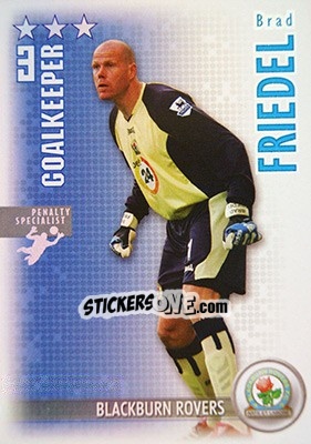 Sticker Brad Friedel - Shoot Out Premier League 2006-2007 n. 37 - Magicboxint