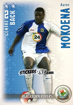 Sticker Aaron Mokoena - Shoot Out Premier League 2006-2007 n. 40 - Magicboxint