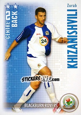 Sticker Zurab Khizanishvili - Shoot Out Premier League 2006-2007 - Magicboxint