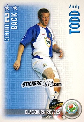 Sticker Andy Todd - Shoot Out Premier League 2006-2007 - Magicboxint