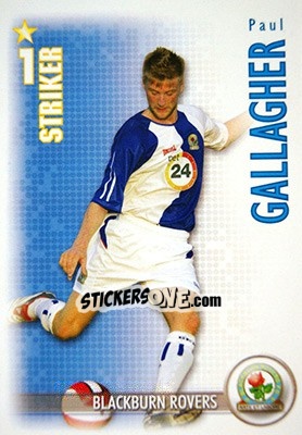 Sticker Paul Gallagher - Shoot Out Premier League 2006-2007 - Magicboxint