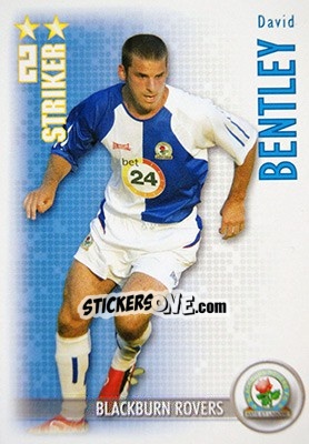 Sticker David Bentley - Shoot Out Premier League 2006-2007 - Magicboxint