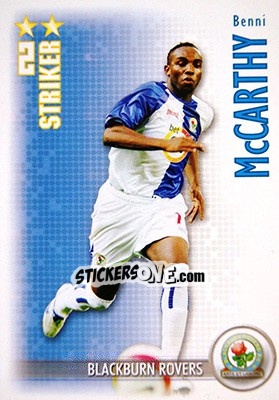 Sticker Benni McCarthy - Shoot Out Premier League 2006-2007 - Magicboxint