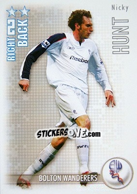 Sticker Nicky Hunt - Shoot Out Premier League 2006-2007 - Magicboxint