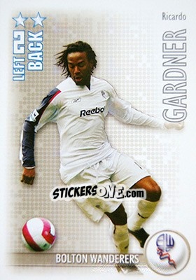 Sticker Ricardo Gardner - Shoot Out Premier League 2006-2007 n. 58 - Magicboxint