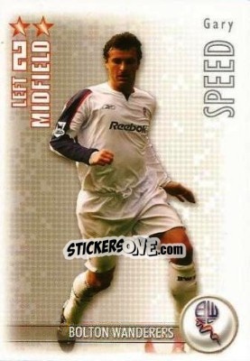 Sticker Gary Speed - Shoot Out Premier League 2006-2007 n. 60 - Magicboxint