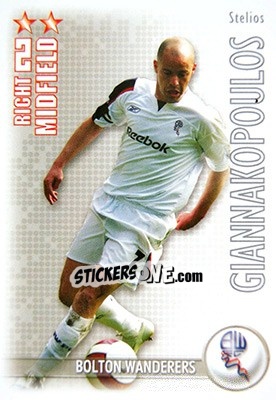 Sticker Stelios Giannakopoulos - Shoot Out Premier League 2006-2007 - Magicboxint