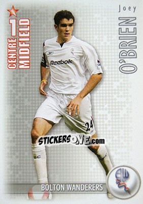 Sticker Joey O'Brien - Shoot Out Premier League 2006-2007 - Magicboxint