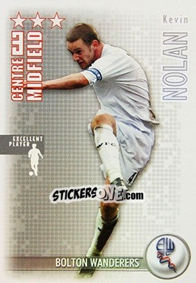 Sticker Kevin Nolan - Shoot Out Premier League 2006-2007 - Magicboxint