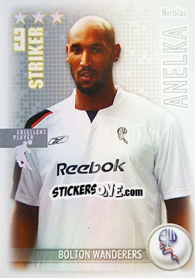 Sticker Nicolas Anelka - Shoot Out Premier League 2006-2007 n. 72 - Magicboxint