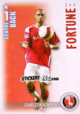 Sticker Jon Fortune - Shoot Out Premier League 2006-2007 - Magicboxint
