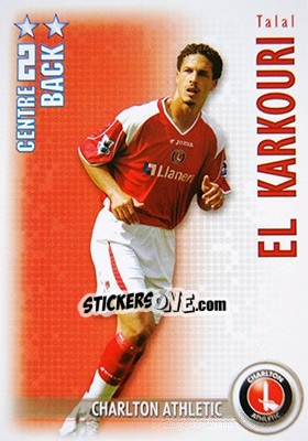 Sticker Talal El Karkouri - Shoot Out Premier League 2006-2007 - Magicboxint