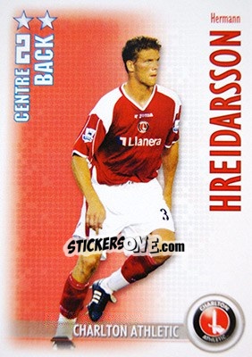 Sticker Hermann Hreidarsson - Shoot Out Premier League 2006-2007 - Magicboxint