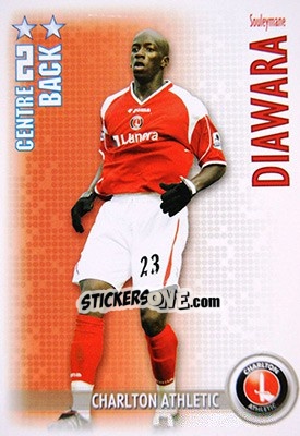 Sticker Souleymane Diawara - Shoot Out Premier League 2006-2007 - Magicboxint