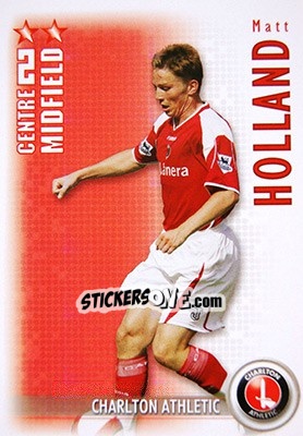 Sticker Matt Holland - Shoot Out Premier League 2006-2007 - Magicboxint