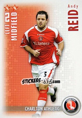 Cromo Andy Reid - Shoot Out Premier League 2006-2007 - Magicboxint