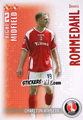 Sticker Dennis Rommedahl - Shoot Out Premier League 2006-2007 - Magicboxint