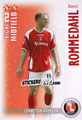 Sticker Dennis Rommedahl - Shoot Out Premier League 2006-2007 n. 84 - Magicboxint