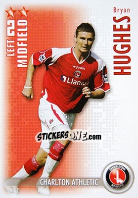 Sticker Bryan Hughes - Shoot Out Premier League 2006-2007 - Magicboxint
