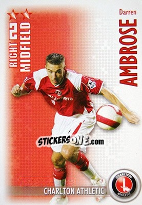 Sticker Darren Ambrose - Shoot Out Premier League 2006-2007 - Magicboxint