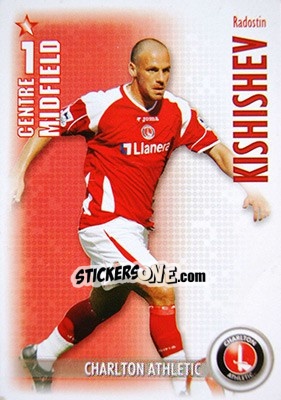 Sticker Radostin Kishishev - Shoot Out Premier League 2006-2007 - Magicboxint