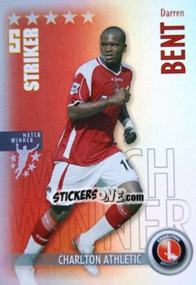 Sticker Darren Bent - Shoot Out Premier League 2006-2007 n. 88 - Magicboxint