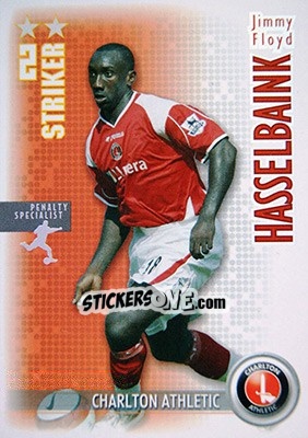 Sticker Jimmy Floyd Hasselbaink - Shoot Out Premier League 2006-2007 - Magicboxint