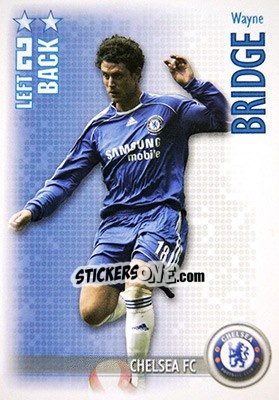 Sticker Wayne Bridge - Shoot Out Premier League 2006-2007 n. 93 - Magicboxint