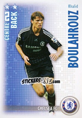 Sticker Khalid Boulahrouz - Shoot Out Premier League 2006-2007 n. 94 - Magicboxint