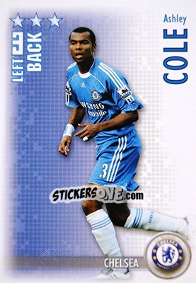 Sticker Ashley Cole - Shoot Out Premier League 2006-2007 - Magicboxint