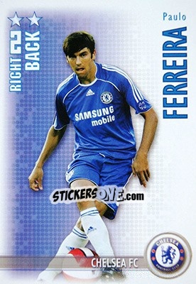 Sticker Paulo Ferreira - Shoot Out Premier League 2006-2007 n. 98 - Magicboxint