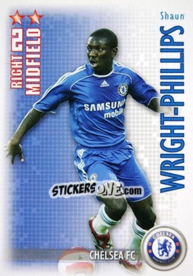 Sticker Shaun Wright-Phillips - Shoot Out Premier League 2006-2007 n. 104 - Magicboxint