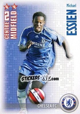 Sticker Michael Essien - Shoot Out Premier League 2006-2007 n. 105 - Magicboxint