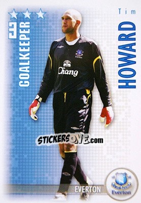 Sticker Tim Howard - Shoot Out Premier League 2006-2007 - Magicboxint