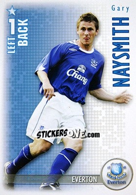 Sticker Gary Naysmith - Shoot Out Premier League 2006-2007 - Magicboxint