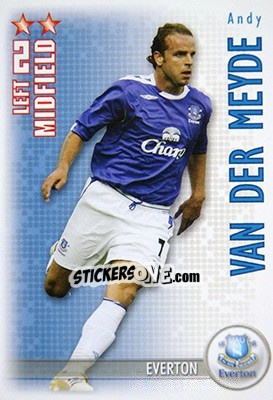 Sticker Andy Van Der Meyde - Shoot Out Premier League 2006-2007 - Magicboxint